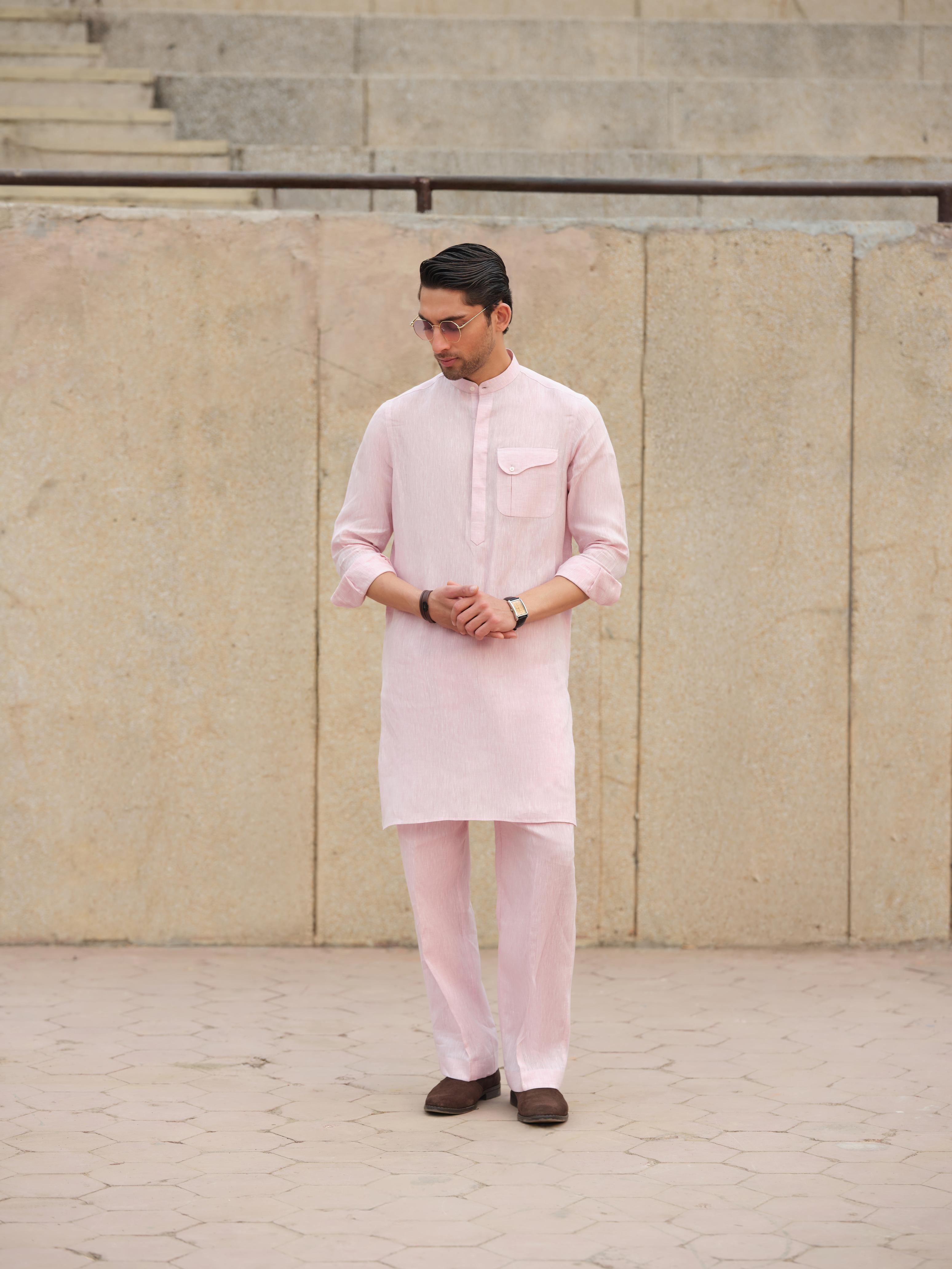 Blush Horizon Kurta Trouser