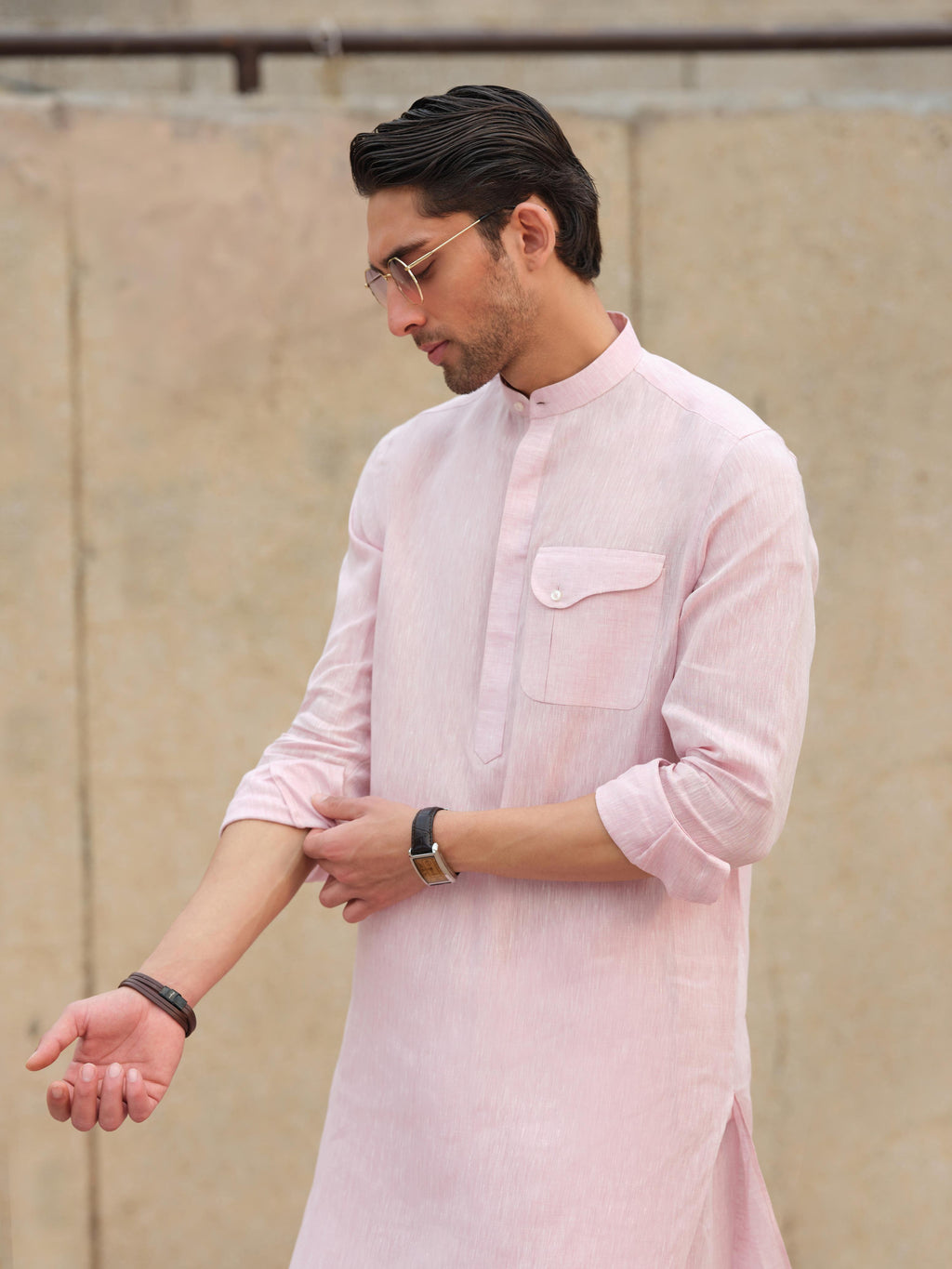 Blush Horizon Kurta Trouser