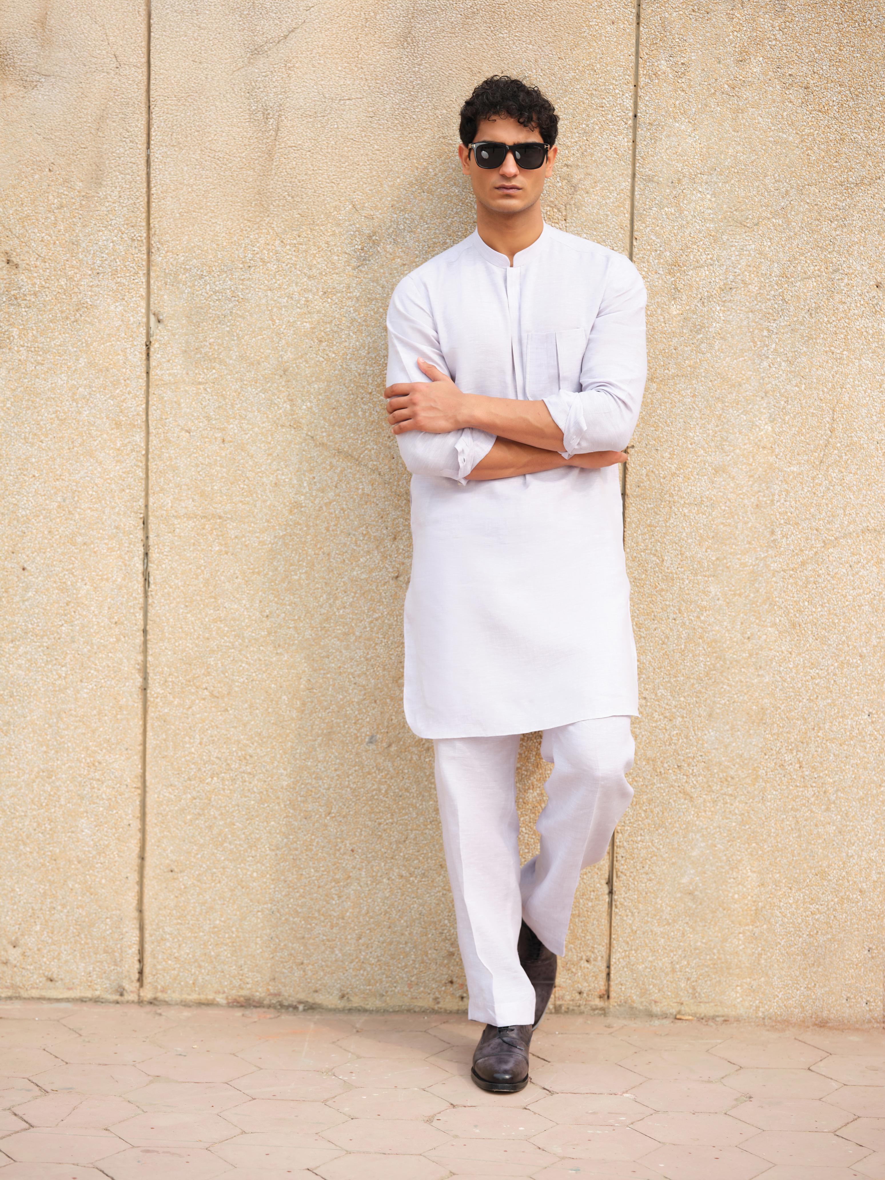 Moonlight Mist Kurta Trouser