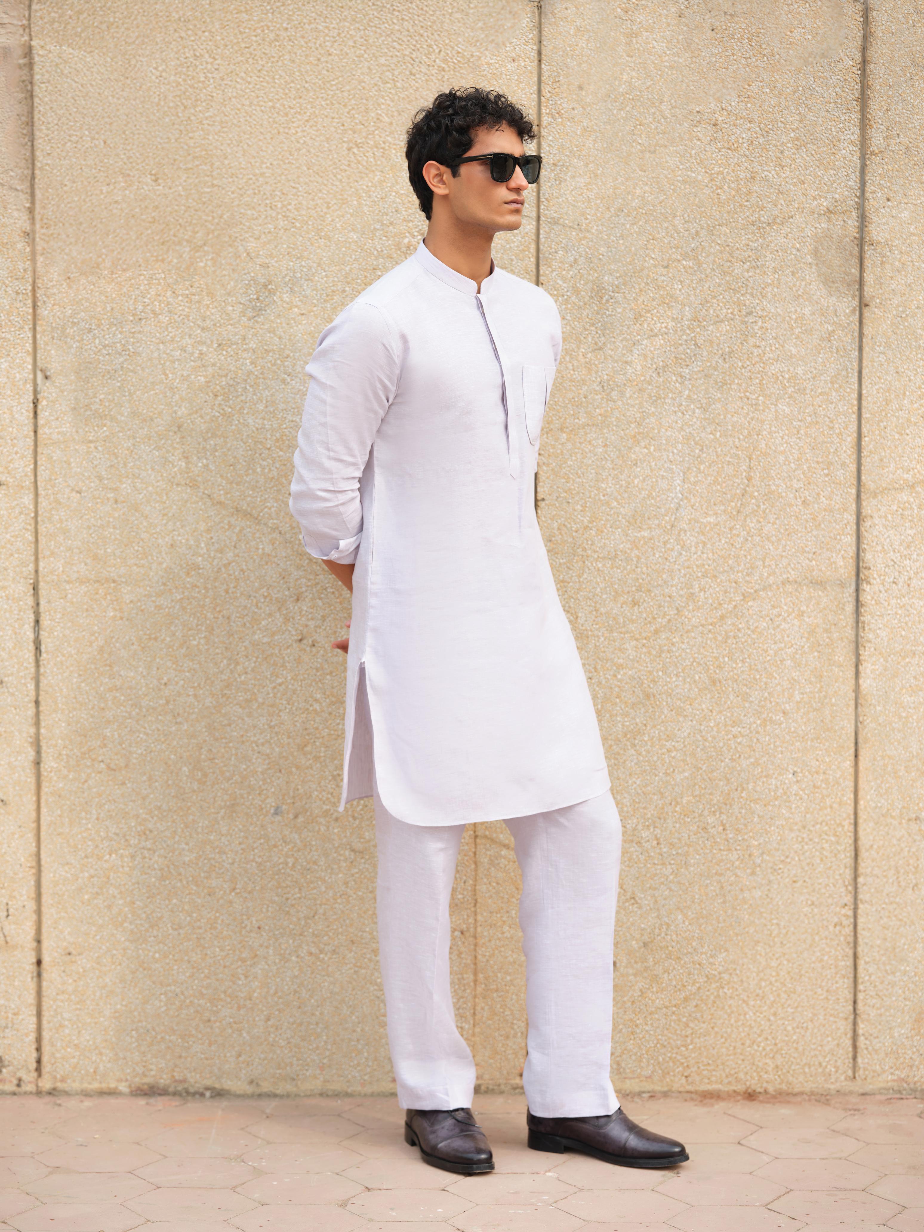 Moonlight Mist Kurta Trouser