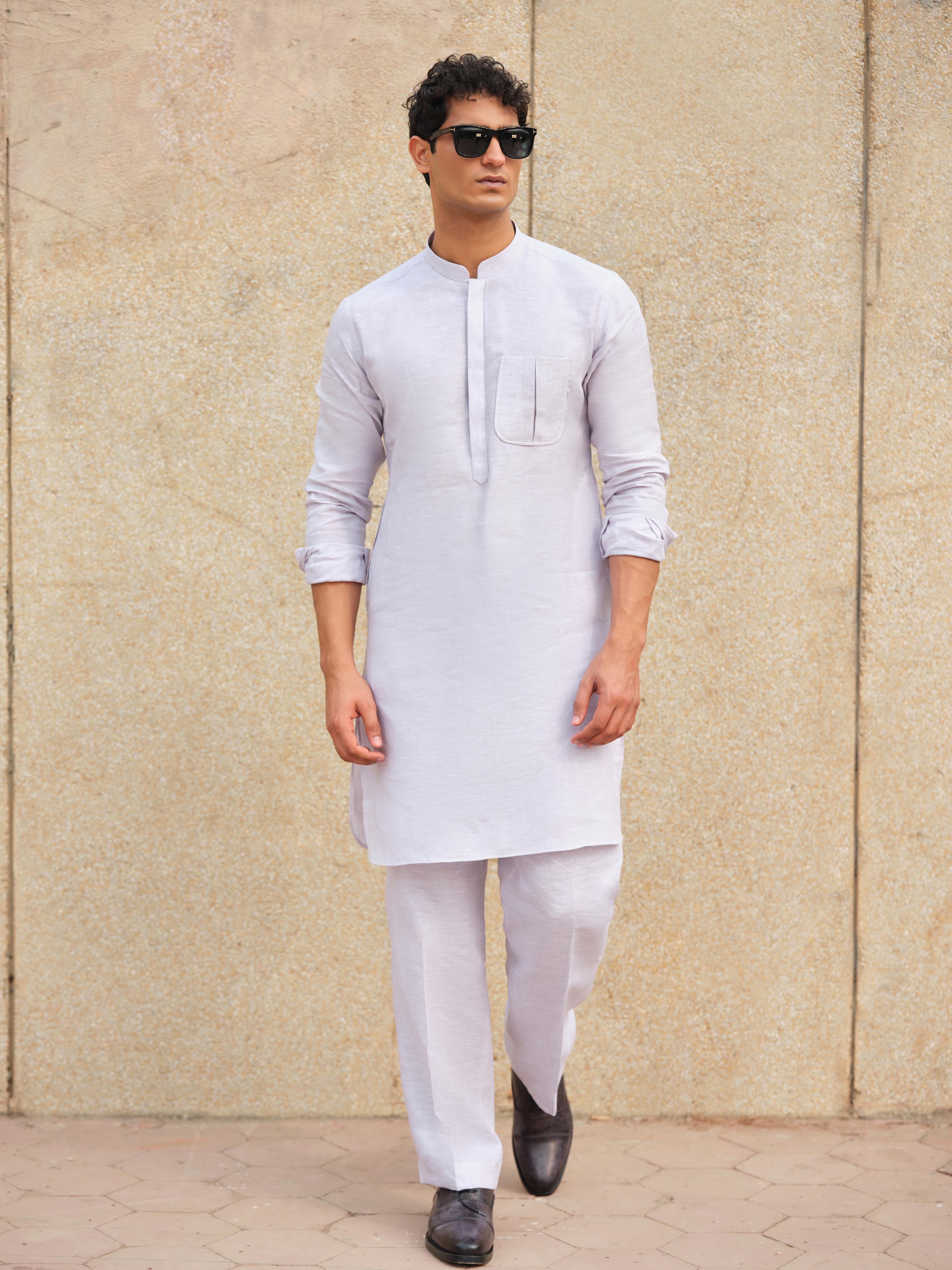 Moonlight Mist Kurta Trouser Main image