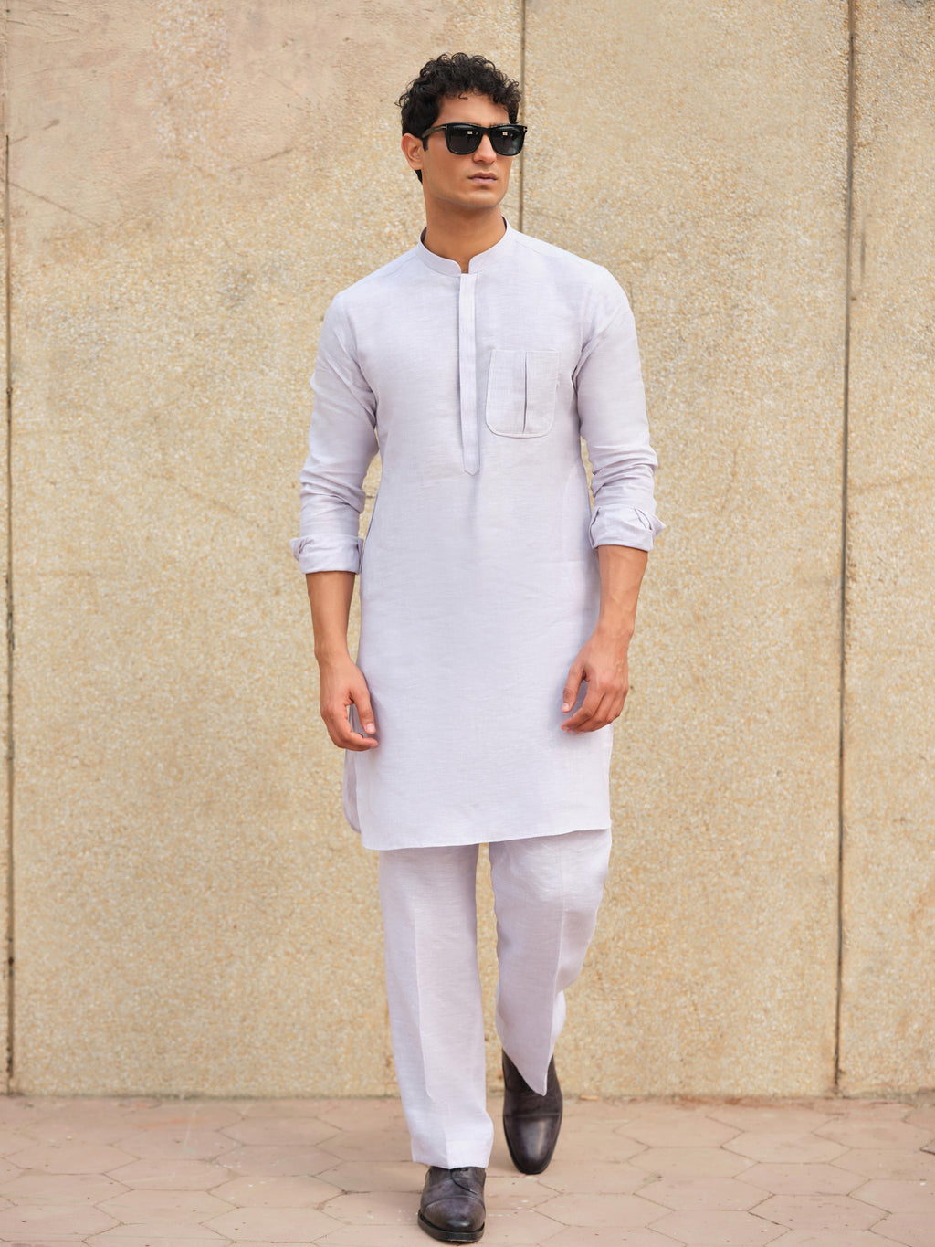 Moonlight Mist Kurta Trouser