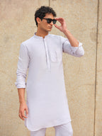 Moonlight Mist Kurta Trouser
