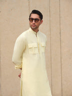 Lime Kurta Trouser