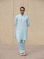 Sky Blue Kurta Trouser