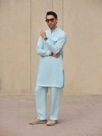 Sky Blue Kurta Trouser