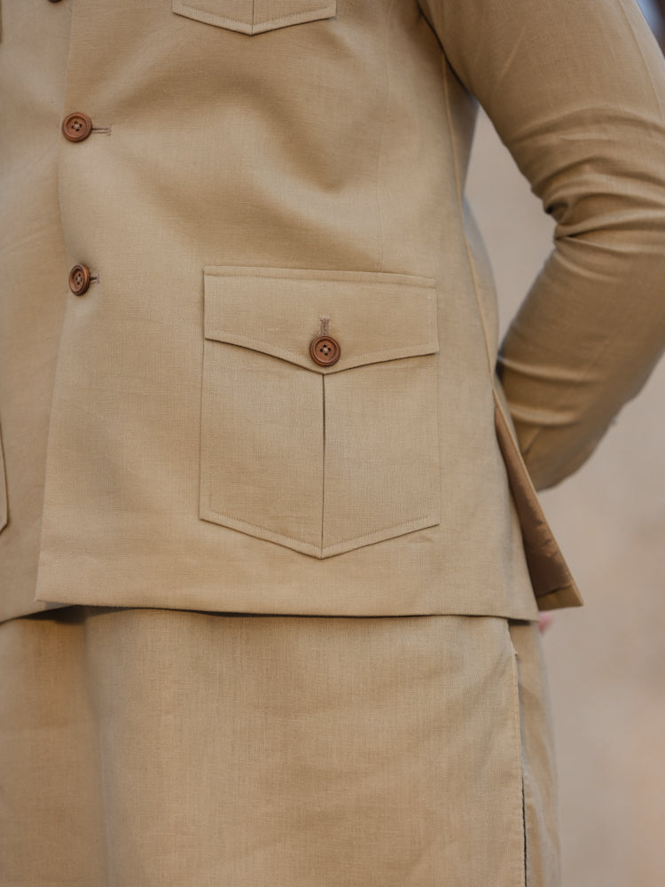 Chapter 1: Heritage -Taimoor (Kurta Trouser & Waistcoat) Secondary image