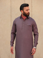 Midnight Plum Kurta Trouser