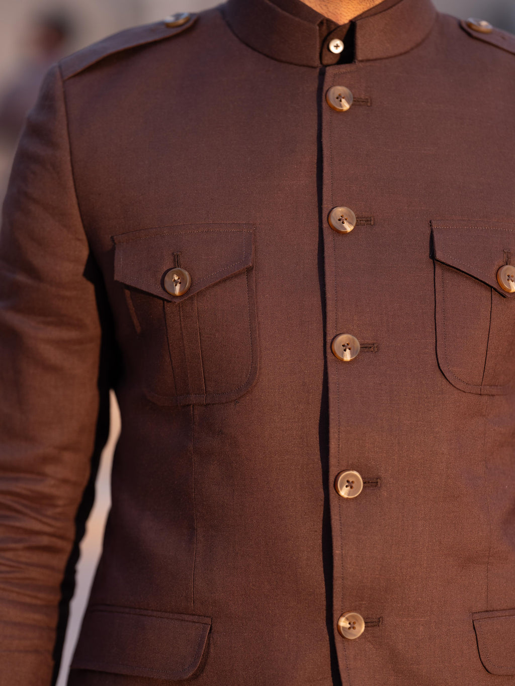 The Linen Story - Rajput Royal Blazer