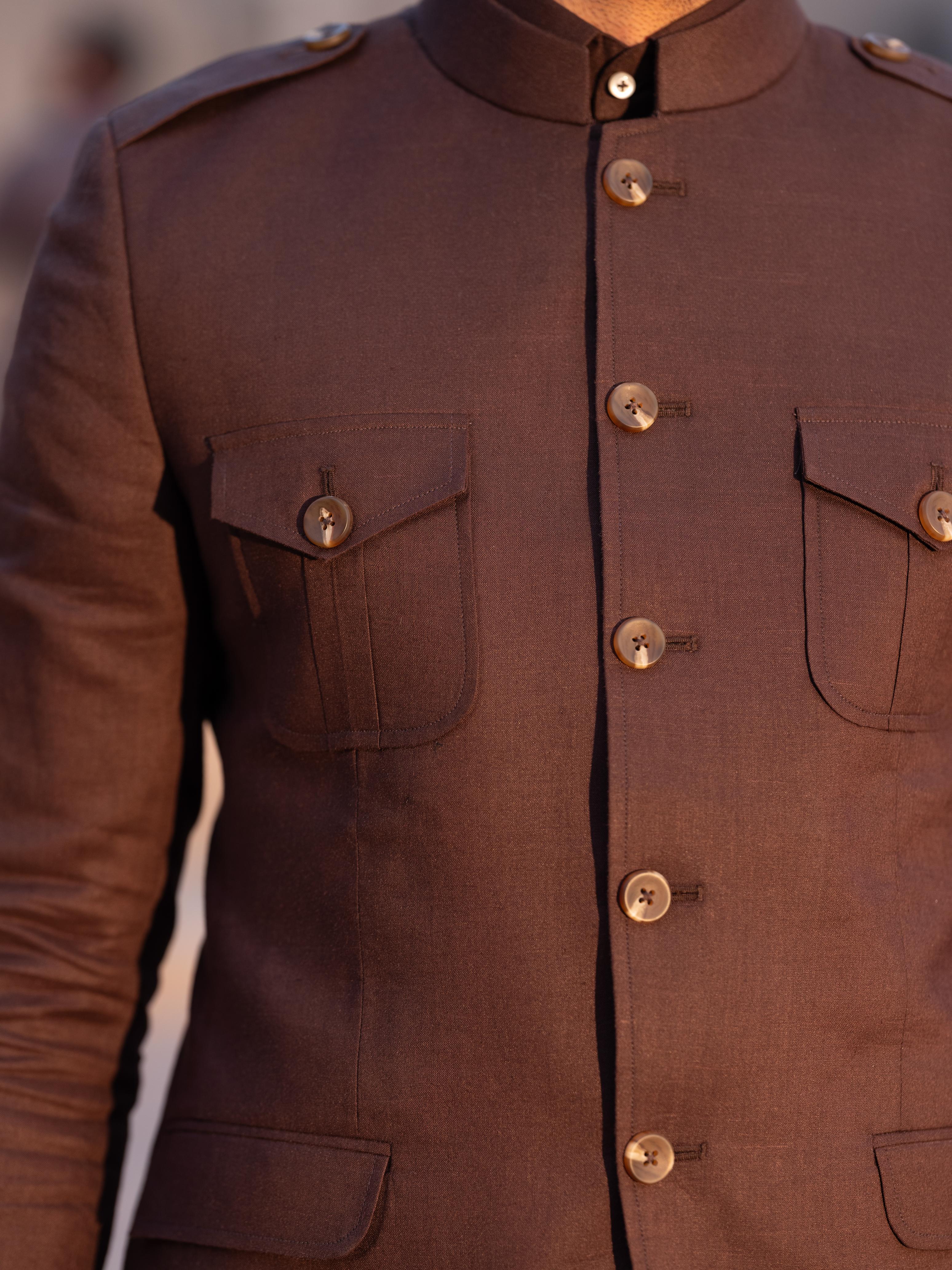 The Linen Story - Rajput Royal Blazer