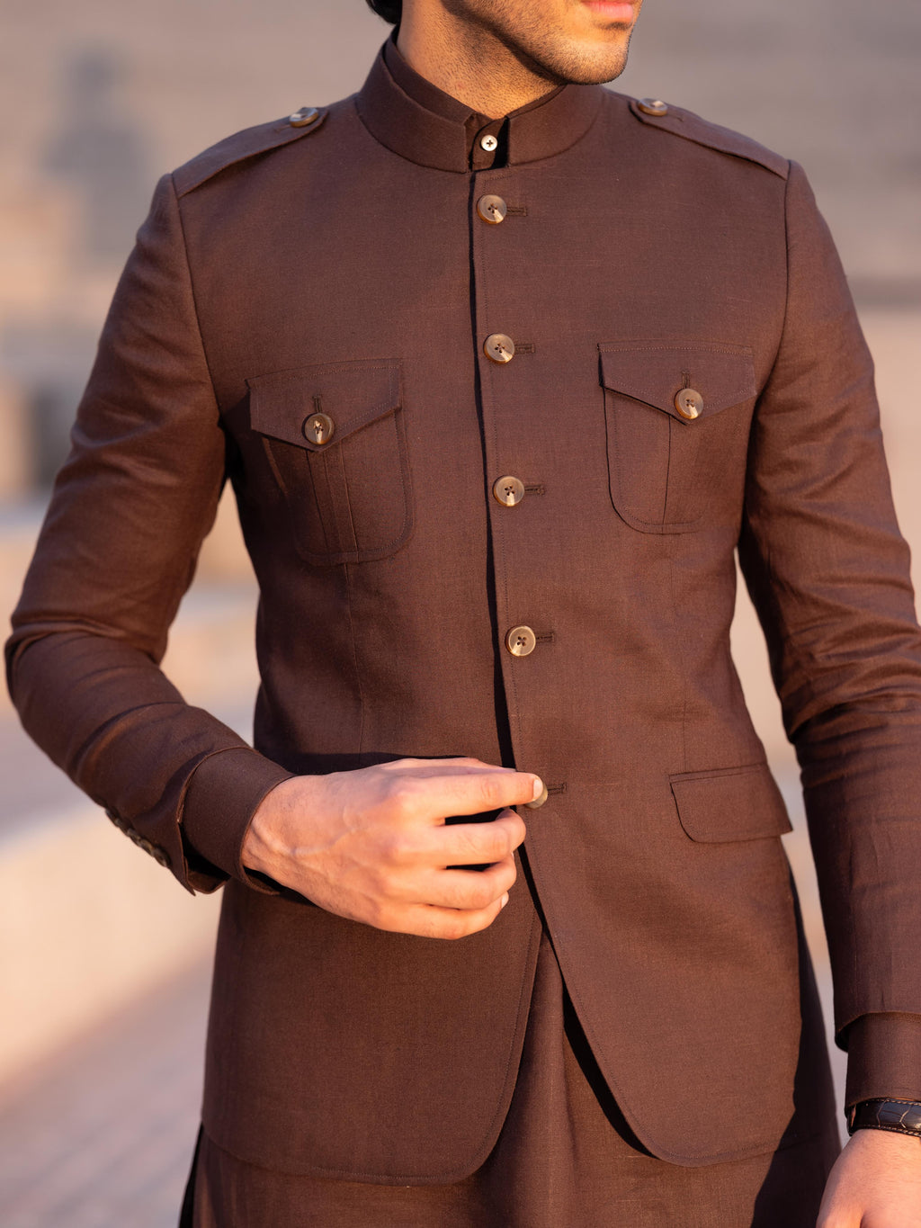 The Linen Story - Rajput Royal Blazer