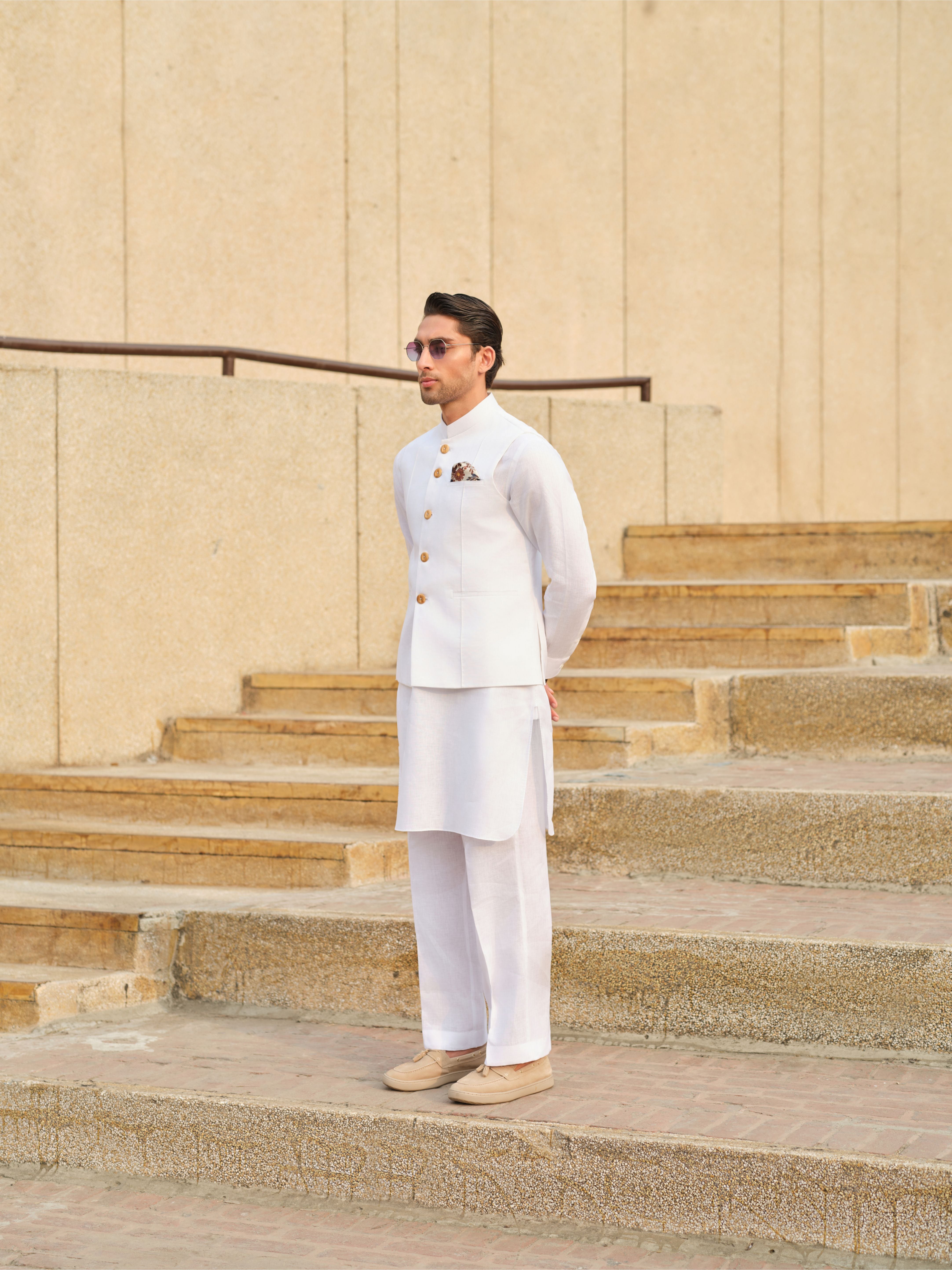 Chapter 1: Heritage Sultan - (Kurta Trouser & Waistcoat) Secondary image