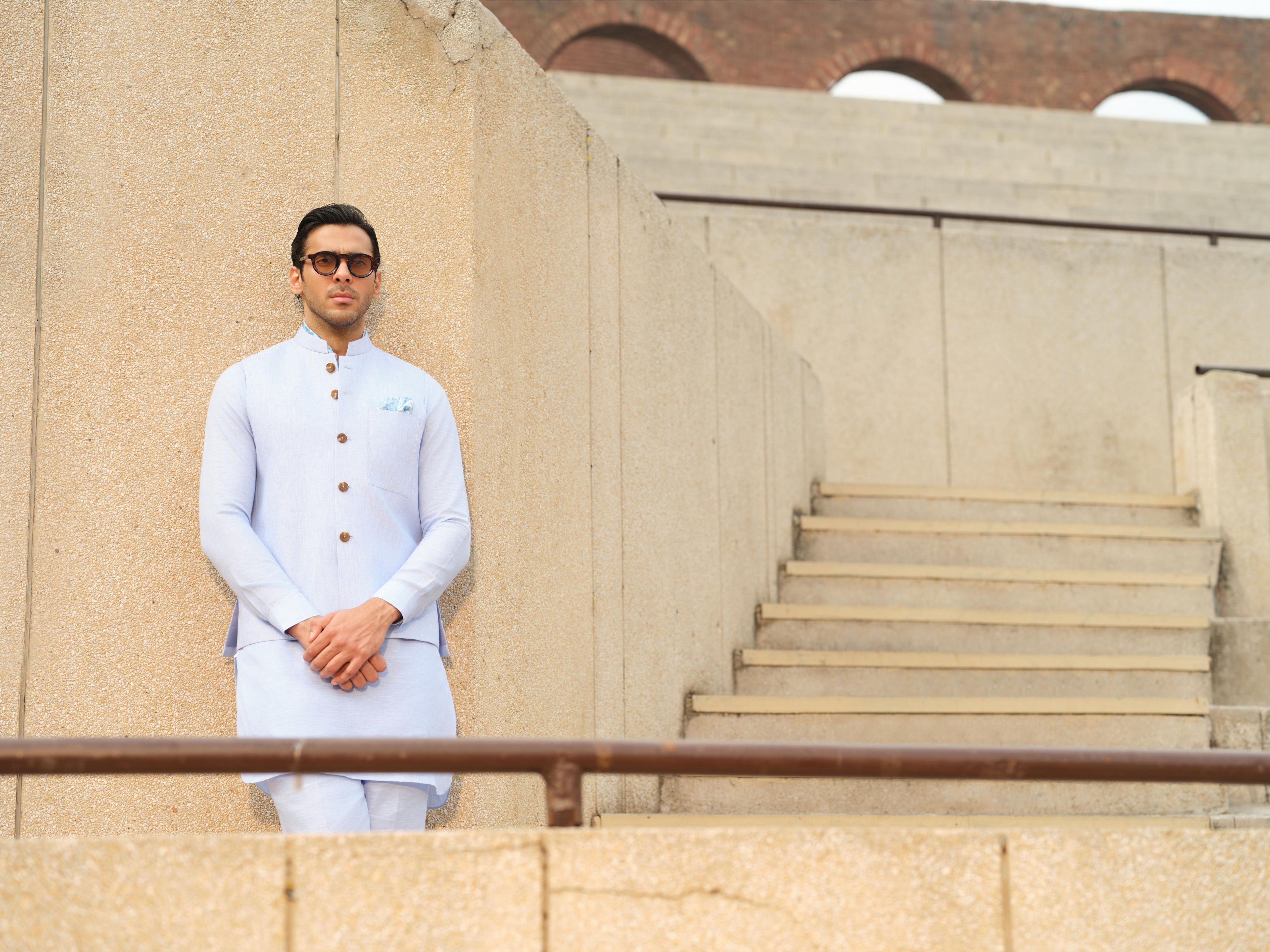 Chapter 1: Heritage - Bahadur Shah (Kurta Trouser & Waistcoat)