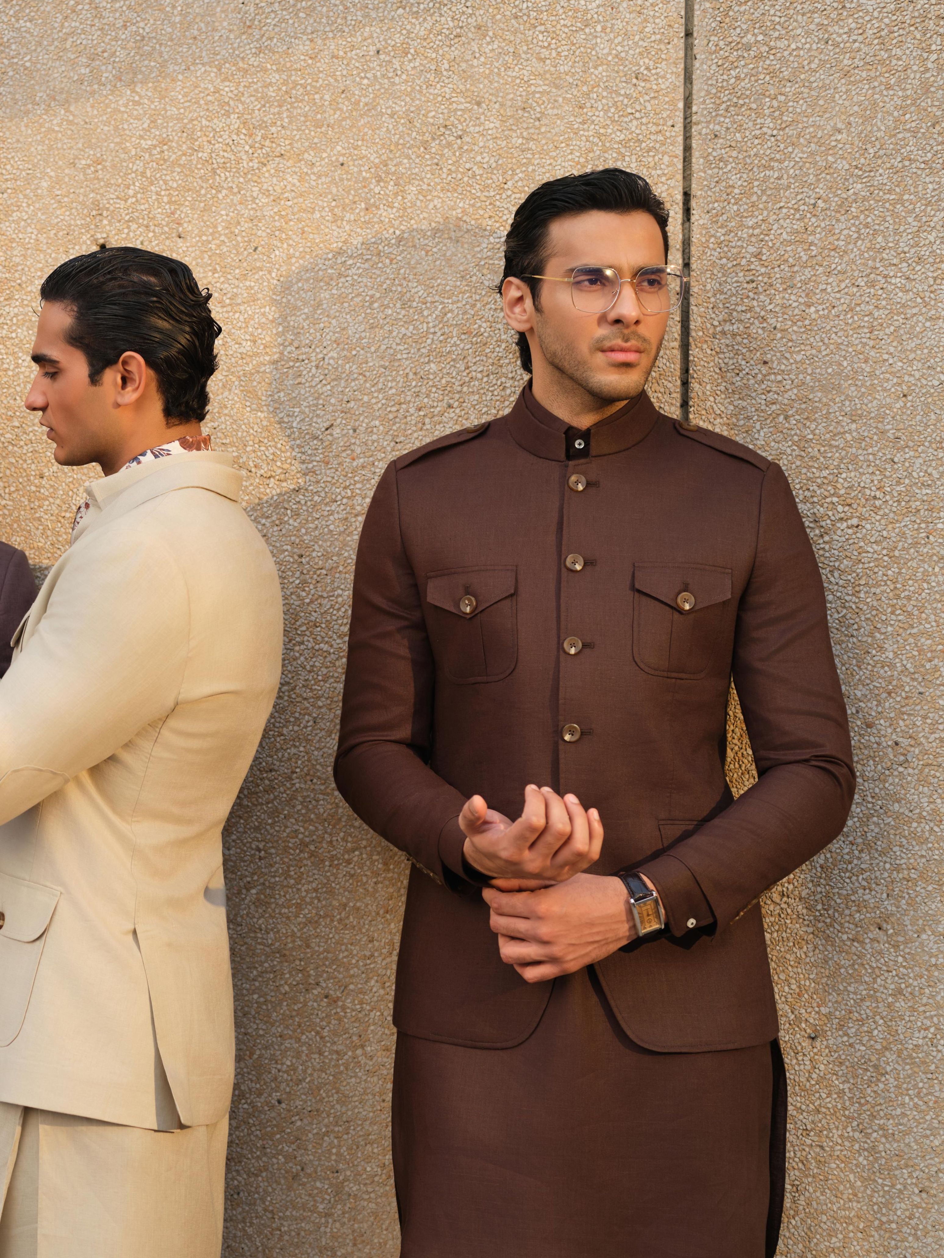 The Linen Story - Rajput Royal Blazer Main image